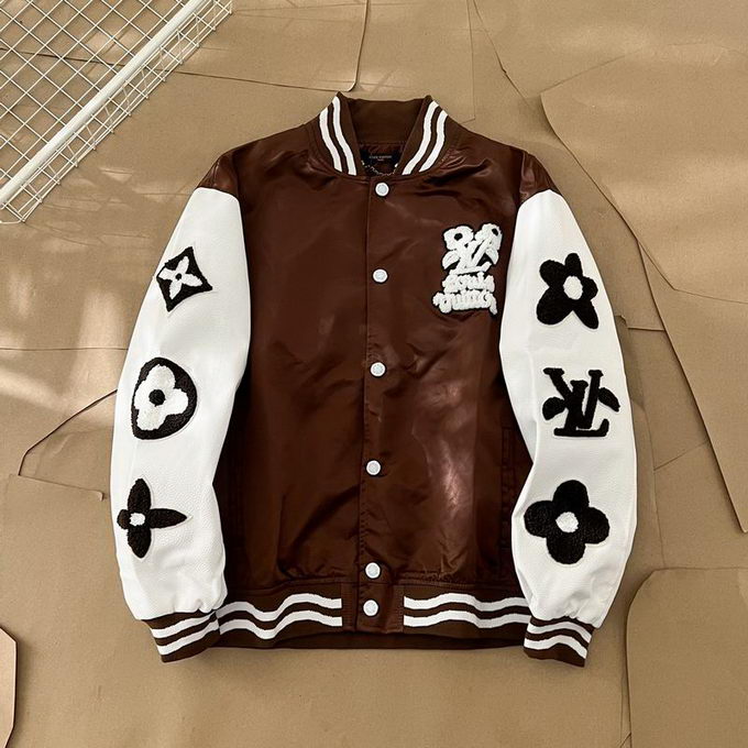 Louis Vuitton Baseball Jacket Mens ID:20240912-57